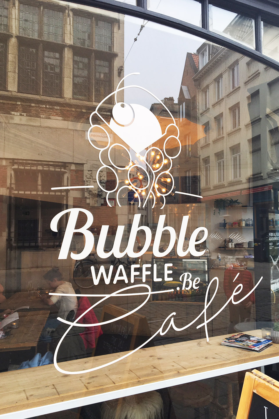 Bubble Waffle café 2
