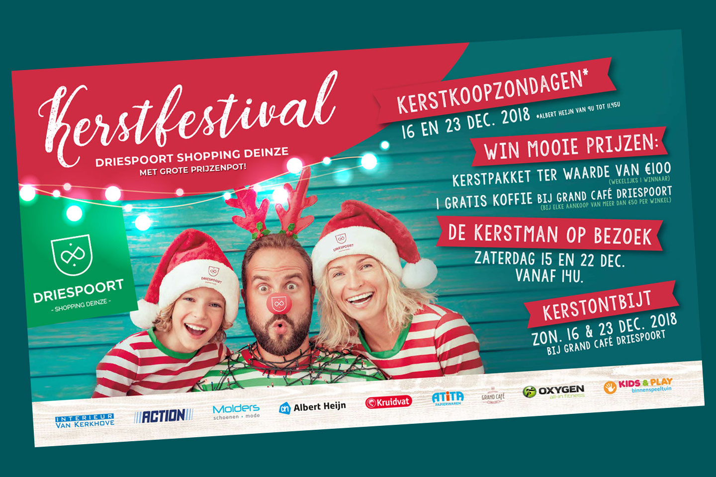 Driespoort Shopping Deinze Kerstactie 2