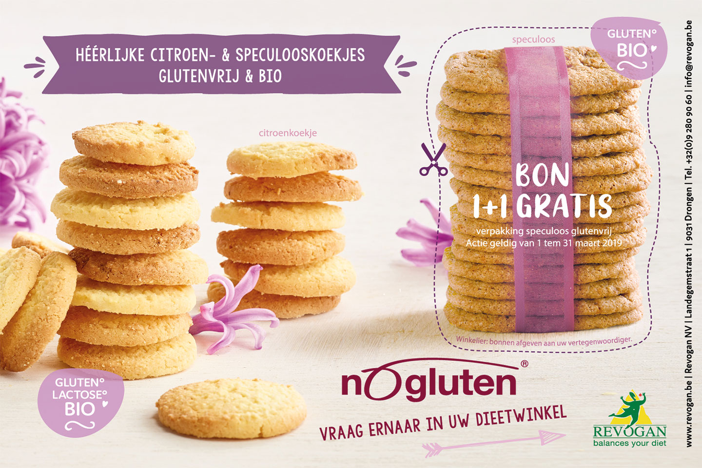 Advertentie met productfotografie