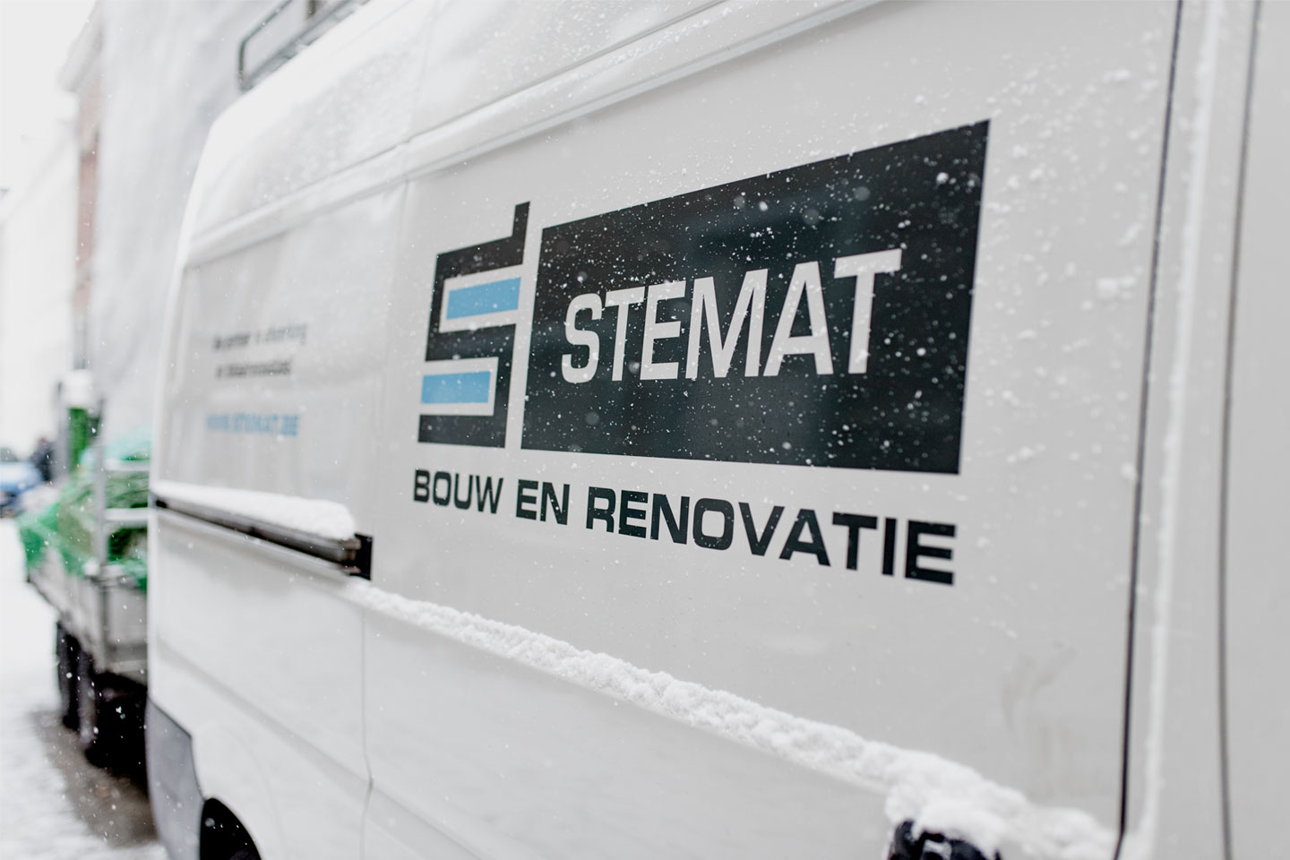 Logodesign, belettering SteMat